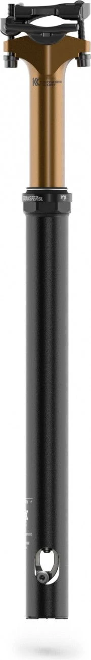 Fox Racing Shox Transfer SL Factory Internal Passage Black 2023 Dropper Seatpost (No Control) - Image 3