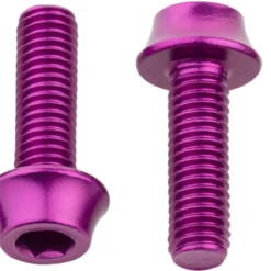 Wolf-tooth Wolf Tooth Water Bottle Cage Bolts (x4) M5x15 Mm Purple