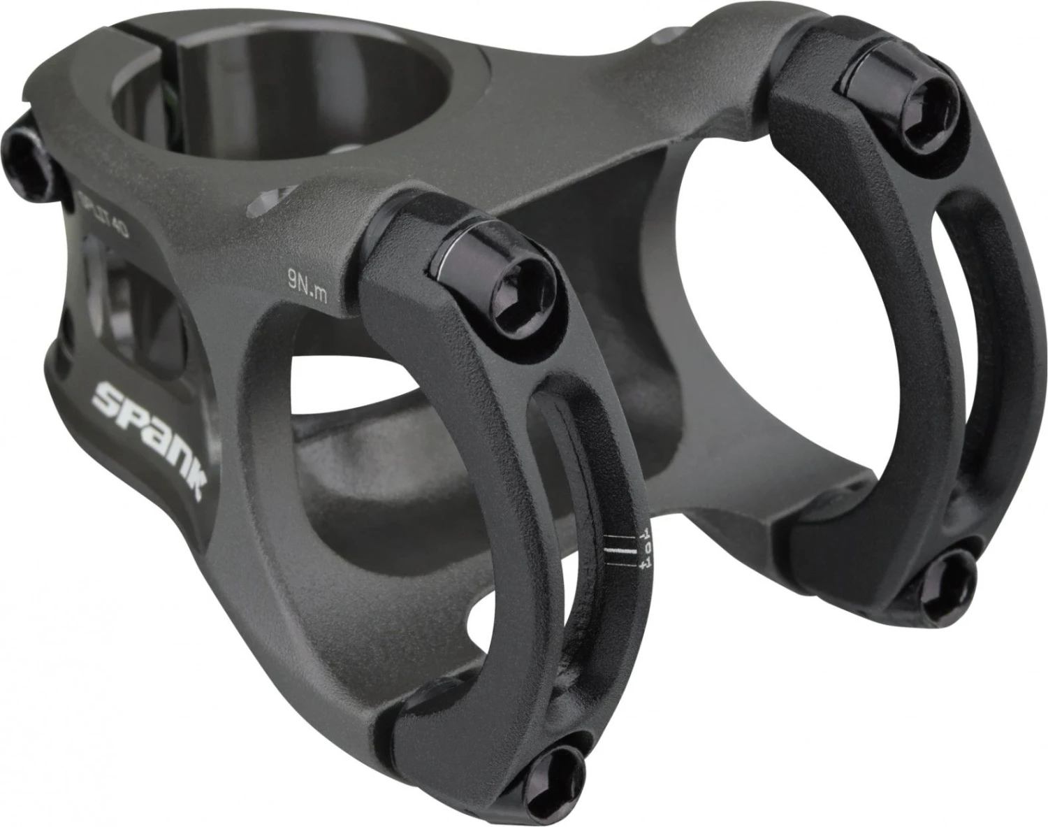 Spank Split 35 Mm 0° Stem Gun Metal