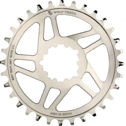 Wolf-tooth Wolf Tooth Direct Mount Chainring For Cane Creek/Sram Boost 3 Mm Drop-Stop ST For Shimano HyperGlide+ 12S Nickel