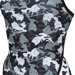 Women's Arena Crazy Camo Cats Superfly Back One-Piece Swimsuit