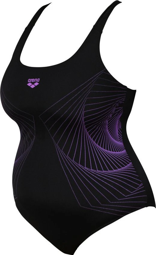 Women's Arena Spiral Vision One-Piece Swimsuit B Plus Size