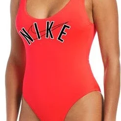 Nike U-Back One-Piece Swimsuit Red