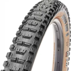 Maxxis Minion DHR II 27.5 '' Tubeless Ready Flexible Dual Exo Protection Wide Trail (WT) Tire Beige Sidewalls