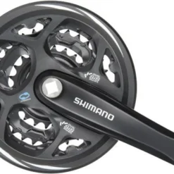 Shimano Altus MT311 3 X 7 / 8v Crankset - 42/32/22 Teeth Black