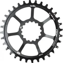 E-Thirteen SL Guidering Direct Mount 10/11 And 12 Speed Chainring Black
