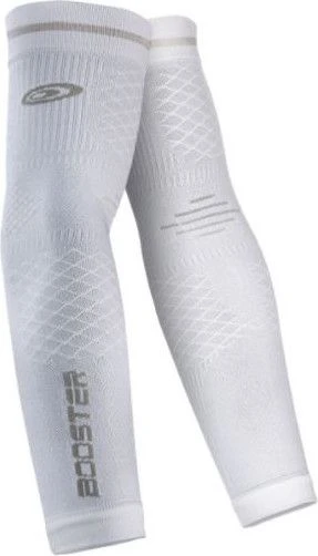 BV Sport Booster Arm Warmers White