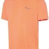 Saucony Time Trial Campfire Campfire Short Sleeve Jersey Orange Man