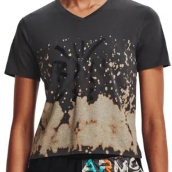 Under Armour Under Armor Destroy All Miles Short Sleeve Jersey Gray Woman