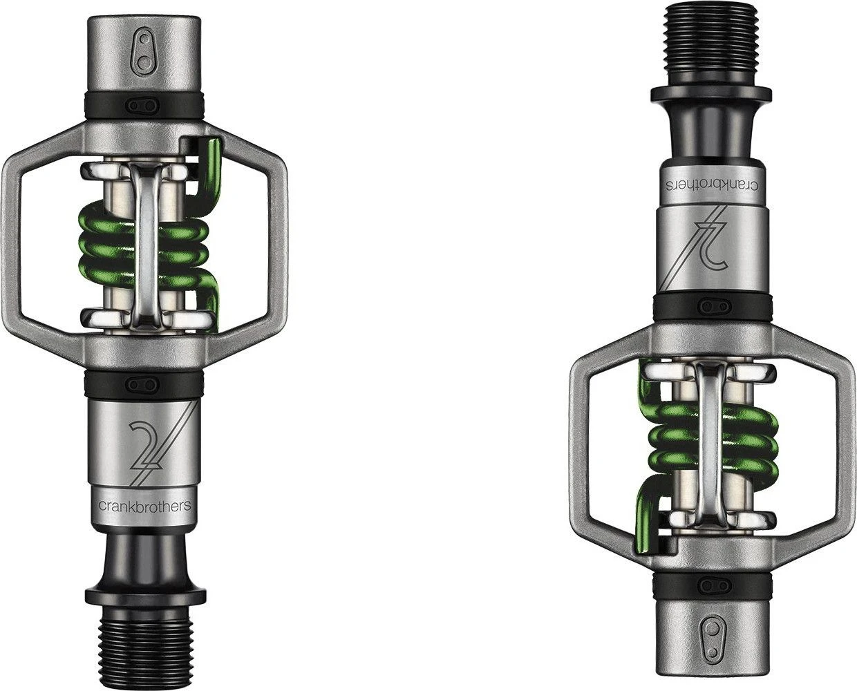 Crankbrothers Crank Brothers EGGBEATER 2 Pedals - Silver Green