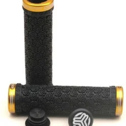 SB3 Pair Of Grips LOGO + Lock On Black Gold