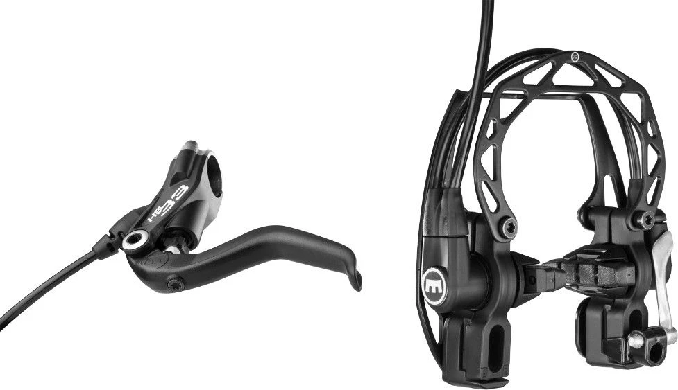 MAGURA 2014 Hydraulic Rim Brake HS33 R 4 Fingers Lever Blade Black
