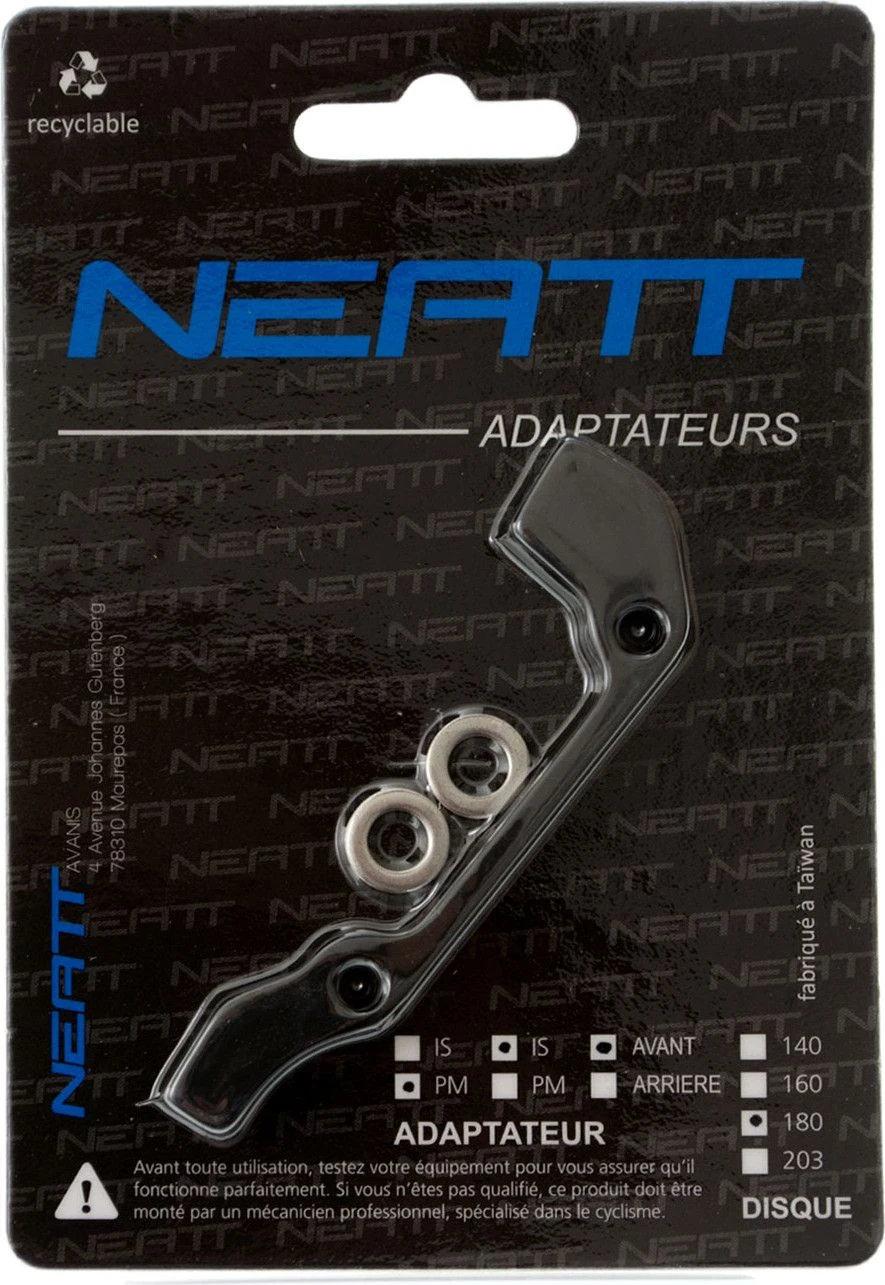 NEATT Front Brake Adaptator PM To IS 180mm