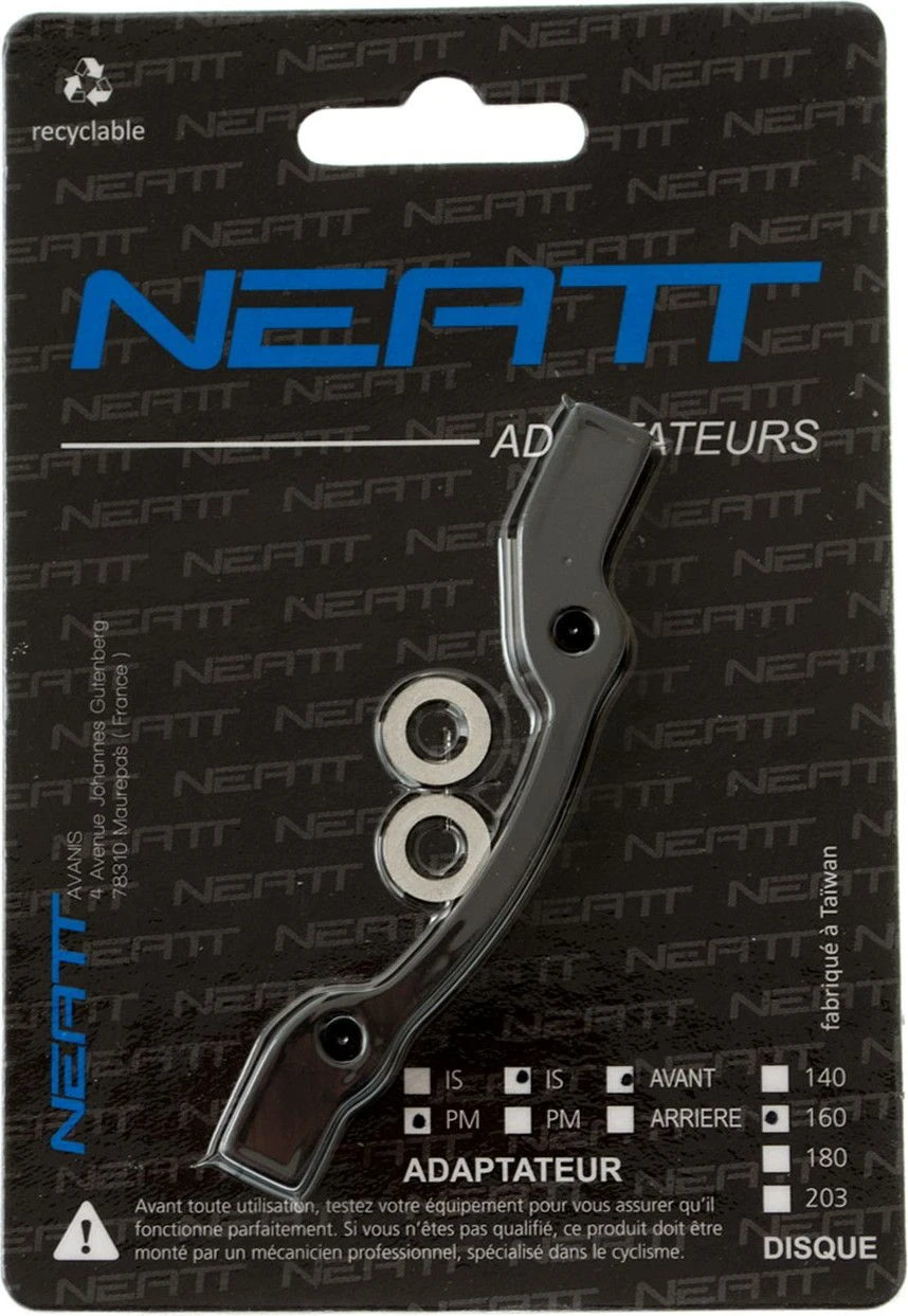 NEATT Front Brake Adaptator PM To IS 160mm