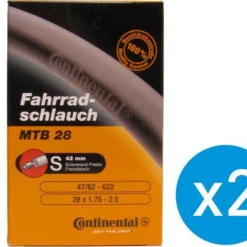 Continental 10 MTB Inner Tubes Bundle Presta Valve