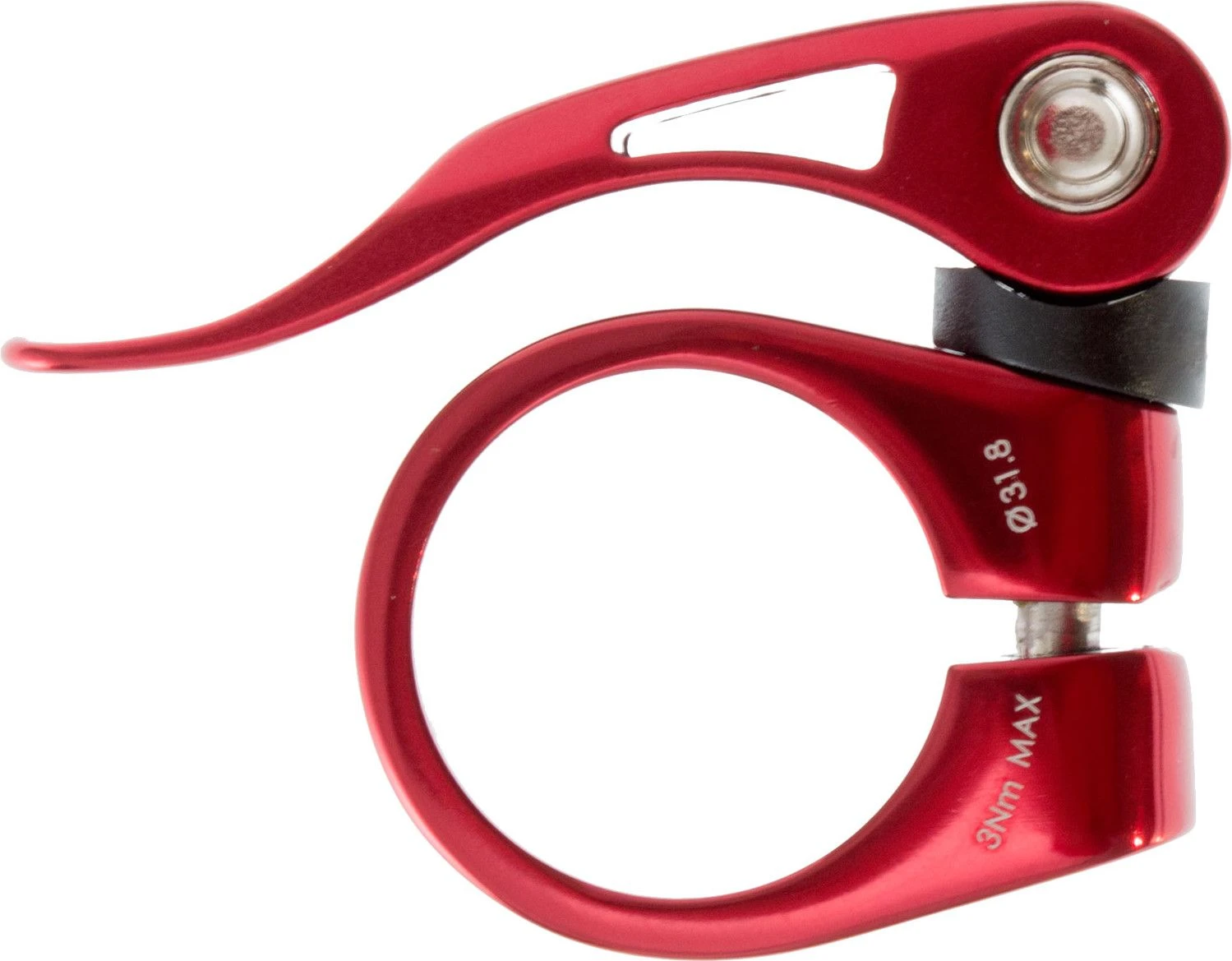 WOODMAN DEATHGRIP QR Seat Clamp Quick Release Red - Image 2