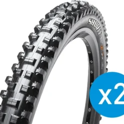 MAXXIS Pair Of MTB Tyres SHORTY Foldable 3C Exo Protection TL Ready 27.5 X 2.30