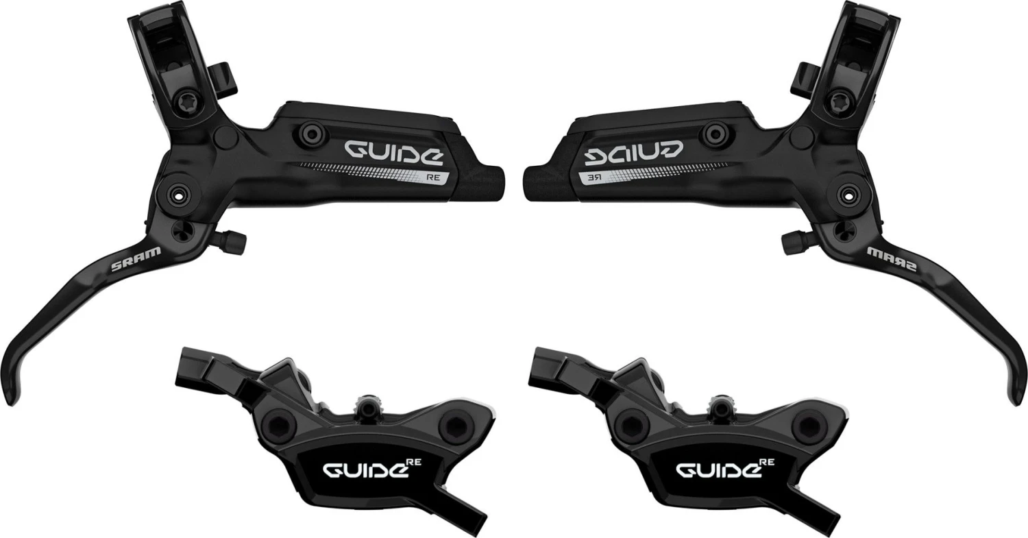 Pair Of Disc Brake SRAM RE Black - Without Disc