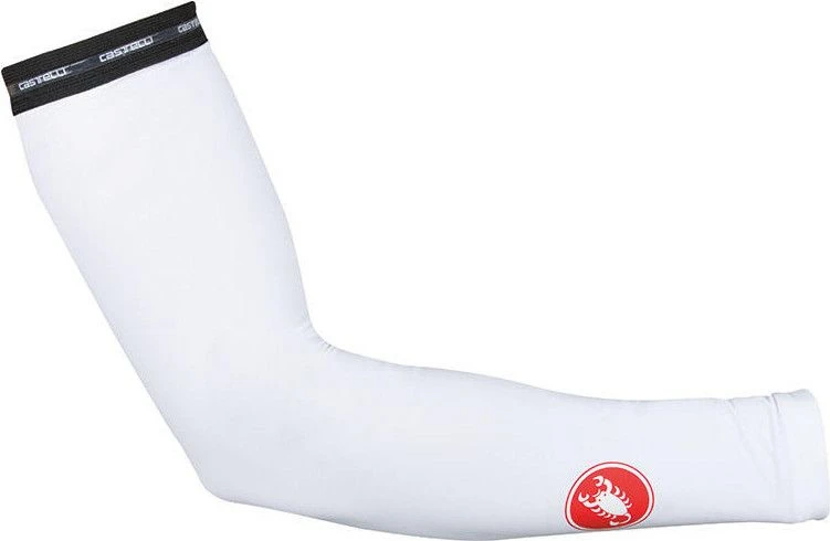 CASTELLI UPF 50+ Armwarmer White