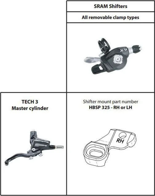 HOPE Pair Of Matchmaker HBSP325 Tech 3 / Sram - Image 2