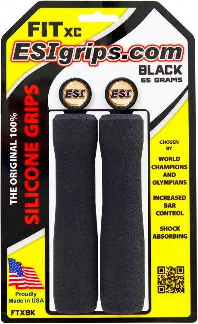 ESI Grips Pair Of Esi Fit XC Grips Black