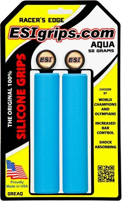 ESI Grips ESI Racers Edge 30mm Grips - Yellow - Image 2