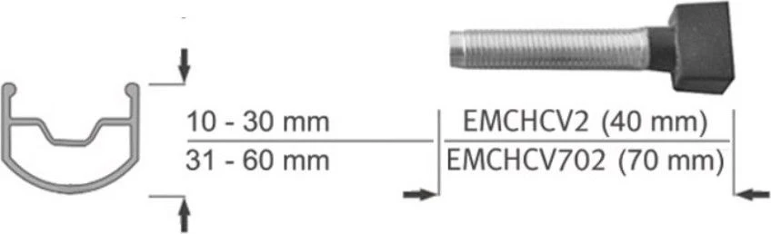 Effetto Mariposa Tubeless Valves 40mm X 2 (pair) - Image 3