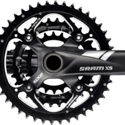 MTB Crankset Sram X5 GXP 44/32/22 9s Black (w/o BB)