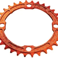 Race Face Narrow Wide Single Chainring 104mm BCD Orange