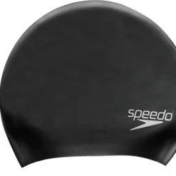 Speedo Long Hair Cap Black