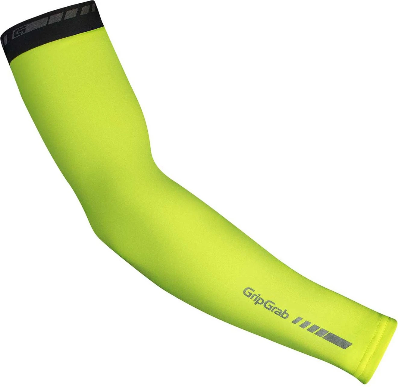 GripGrab Classic Arm Warmers Hi-Vis Yellow