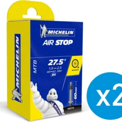 Michelin 2 BUTYL B4 Inner Tubes 27.5 X 1.90/2.50 Presta 60 Mm