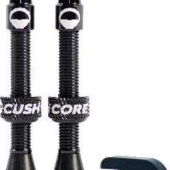 CushCore 44mm Tubeless Valves Black
