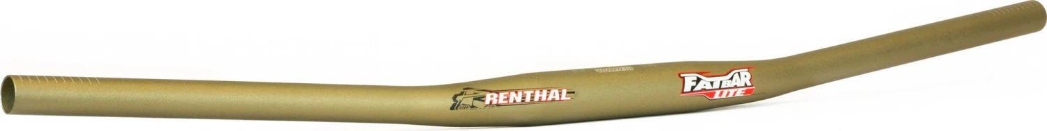 GUIDON RENTHAL FAT BAR LITE ZERO RISE, 780mm 31,8 Ø GOLD - Image 2