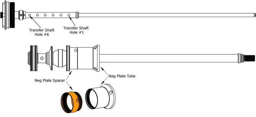 Fox Racing Shox FOX 36 Float Neg Plate Travel Spacer 10 Mm - Image 2