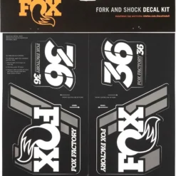 Fox Racing Shox Stickers Heritage 2019 White