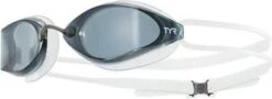 TYR Tracer X Racing Swimming Goggles - White